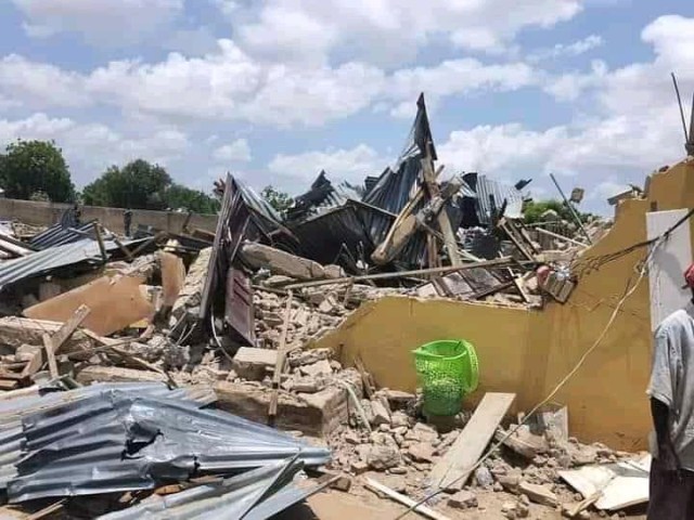 Over 50 pastors, members reacts to demolition of EYN Church in Maiduguri