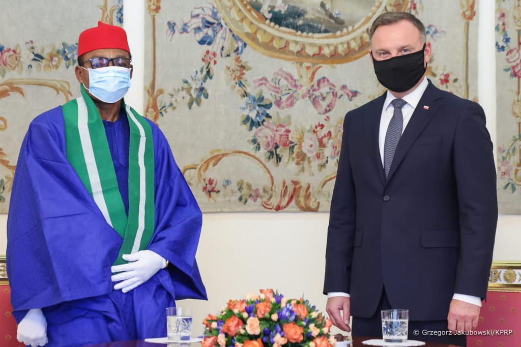 Nigerian Ambassador to Poland Presents Letter of Credence