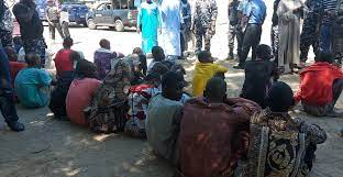 Police parades 76 over crimes in Borno