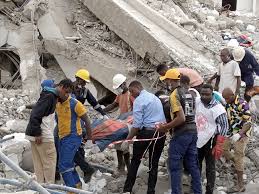 Over 50 persons trapped as 21 Storey Building Collapsed in Lagos