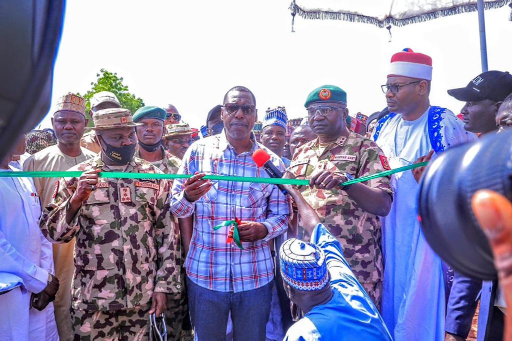 Nine Years After Boko Haram induced closure, Governor Zulu, reopens Bama-Banki road in Borno 