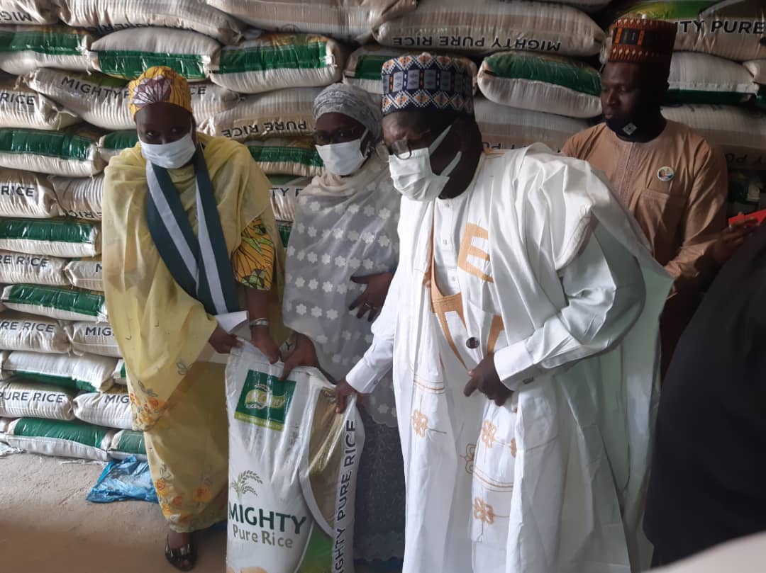 TAJ Foundation donates 18 trucks of 10,800 assorted bags of rice to Borno, other north east states