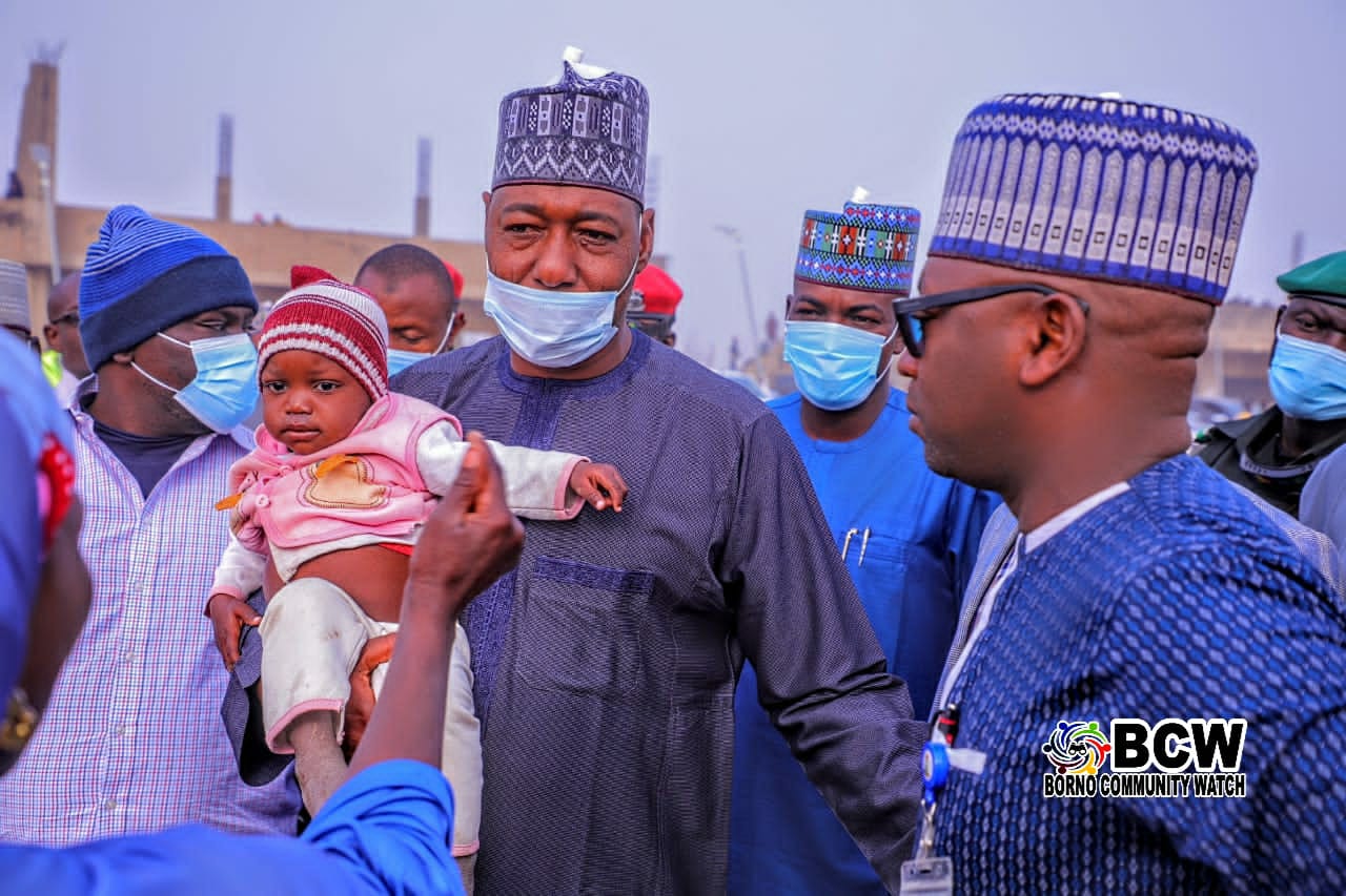 IDPs: Governor Zulum Expresses delight over willingness of majority to return home voluntarily