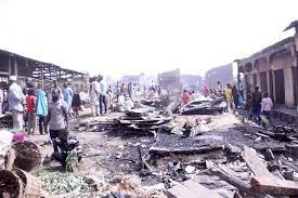 Yobe: Over 300 shops burnt in Nguru Market 