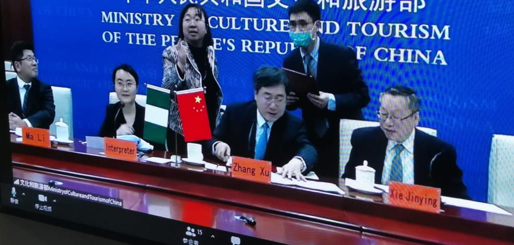 Nigeria, China Sign Culture and Tourism Statute