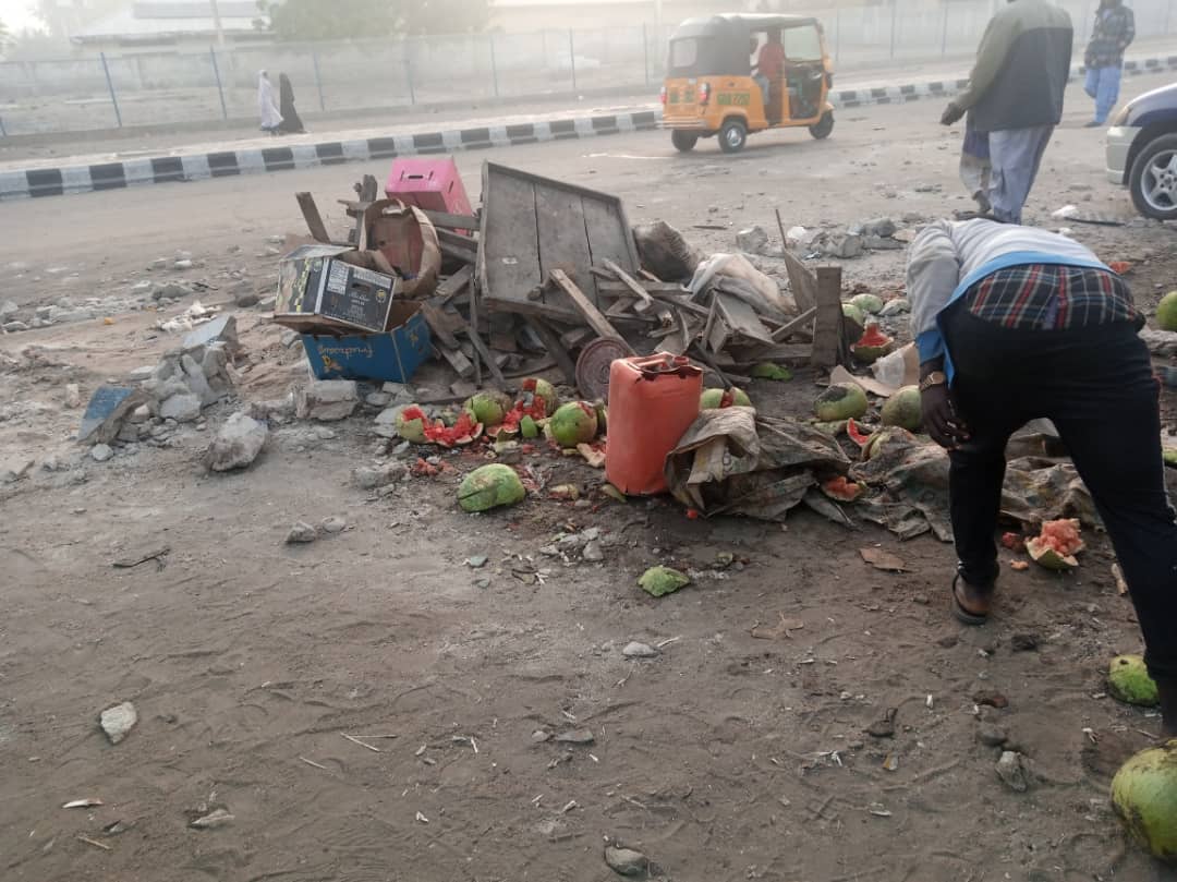 Commuters escape early morning disaster in Maiduguri