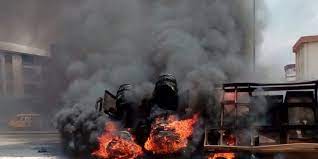 Fire explosion rock shops, houses as petrol tanker explodes in Onitsha