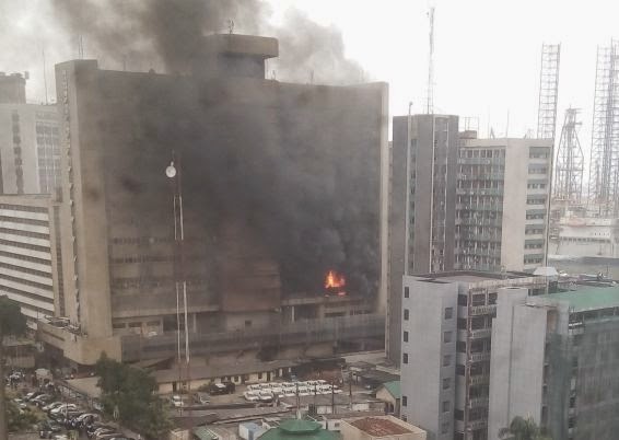 How fire guts Federal Ministry of Finance building - Official
