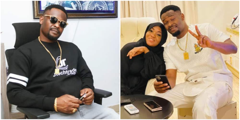 Popular Nollywood star Zubby, gets plot of land as gift from Atiku’s daughter