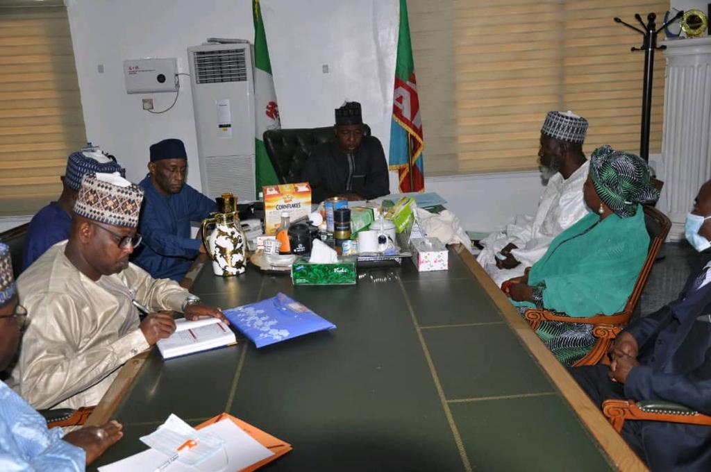 Governing Council FEDPOL Monguno returns to Thank Governor Zulum