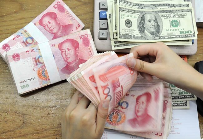 Chinese yuan strengthens to 6.3664 against USD Tuesday