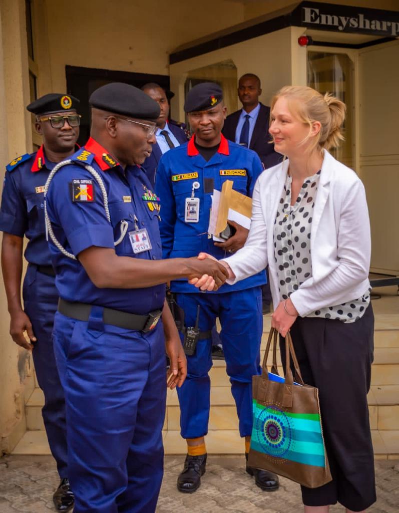 NSCDC BOSS SUSTAINS PARTNERSHIP WITH KAS, ASSURES OF MORE INVESTMENT IN TRAINING OF PERSONNEL.