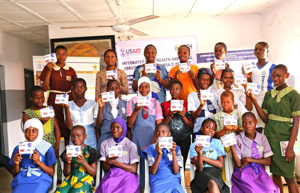 U.S. Multinational Corporation Supports Adolescent Girls in Nigeria with Sanitary Pads