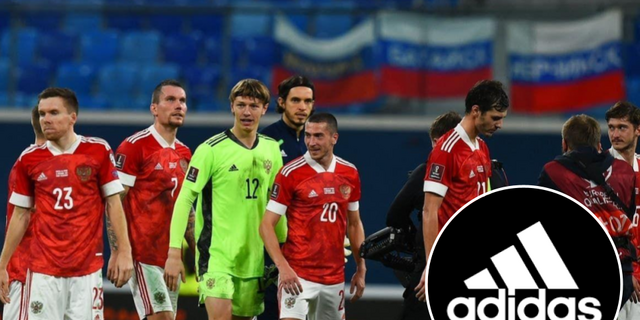 Adidas suspends partnership with Russian football federation