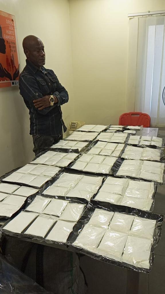 NDLEA intercepts 101 parcels of Cocaine in Children duvets at Lagos airport