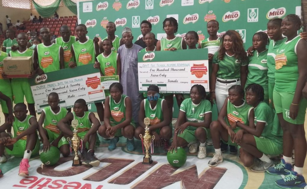 Adamawa, Jigawa schools win Milo Basketball zonal championships