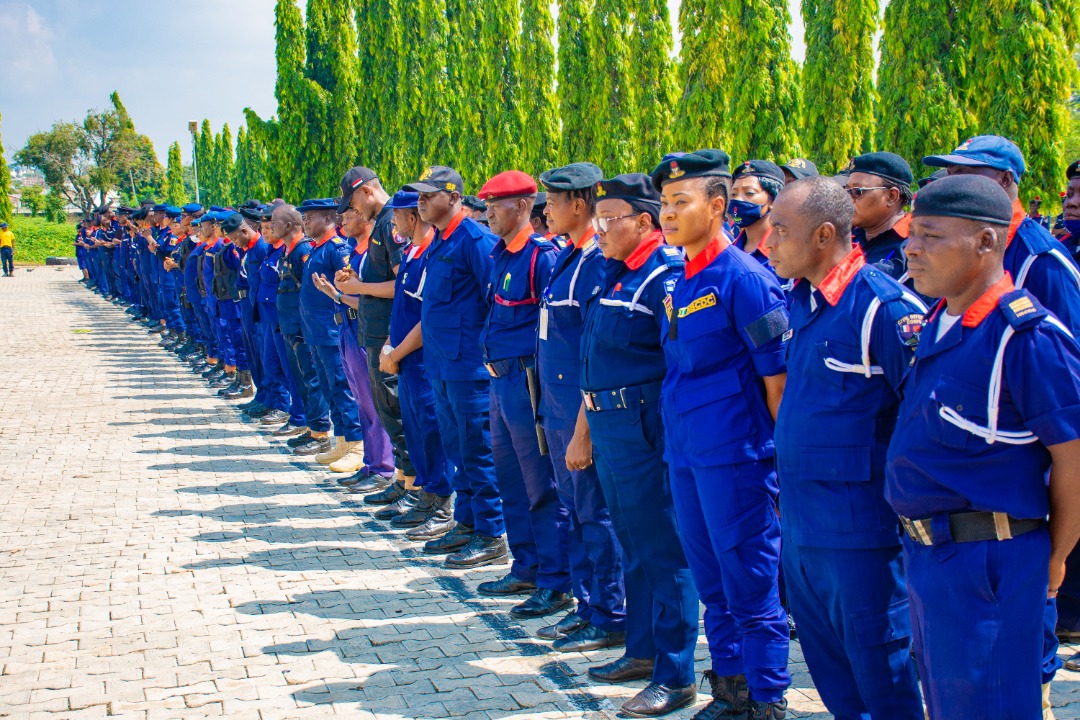 NSCDC CONDUCTS JUNIOR PROMOTION EXAMINATION NATIONWIDE, AS CG ASSURES OF COMMITMENT TO MERIT AND TRANSPARENCY. 
