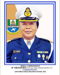 WING COMMANDER GBADEBO: A New Day For Air Force Girls Military School, Jos     