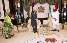 Buhari receives outgoing ECOWAS President, lauds him for United ECOWAS