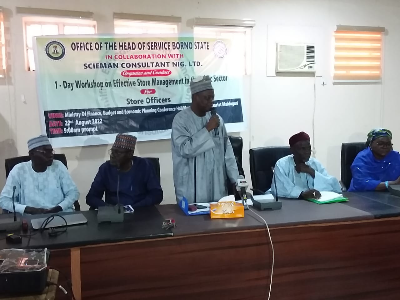 Borno Government trains store keepers