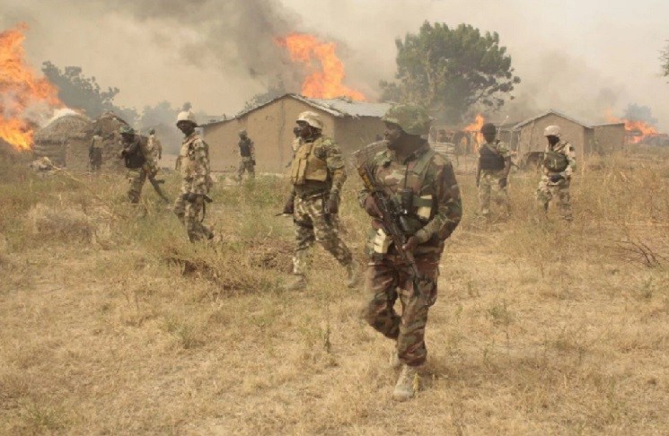 Nigerian Soldiers In Gun Battle With Boko Haram Fighters 