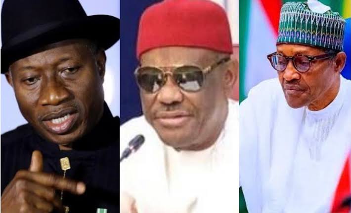 Buhari confers public service awards on ex-President, Jonathan, Wike, others