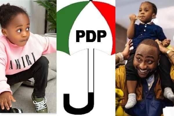 Osun PDP suspends political activities over Davido son’s death
