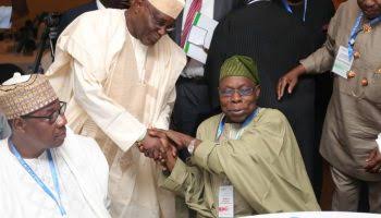 I Will Nominate Obasanjo For Nobel Peace Award - Atiku